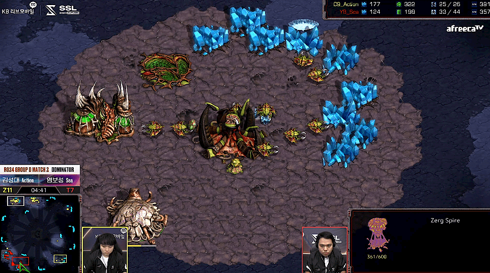 D조 2경기 저그뮤탈