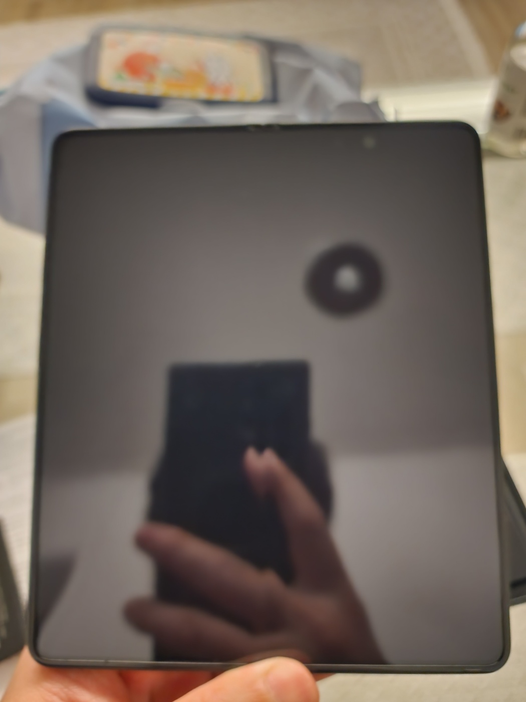 Z폴드5 본품 내부 액정