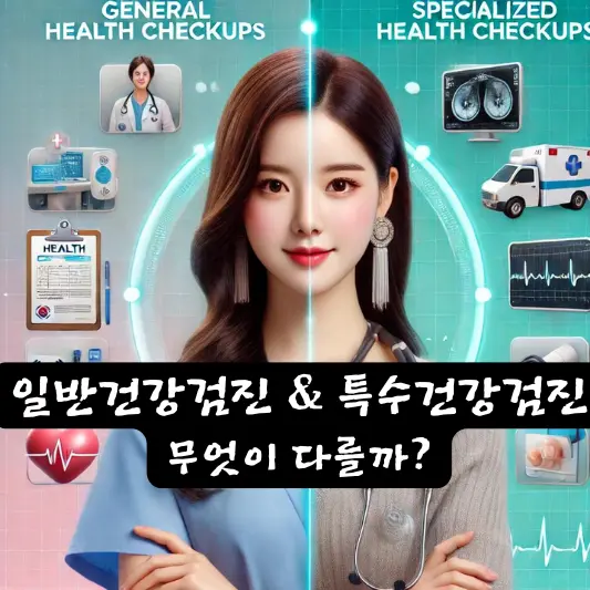 일반건강검진, 특수건강검진 비교