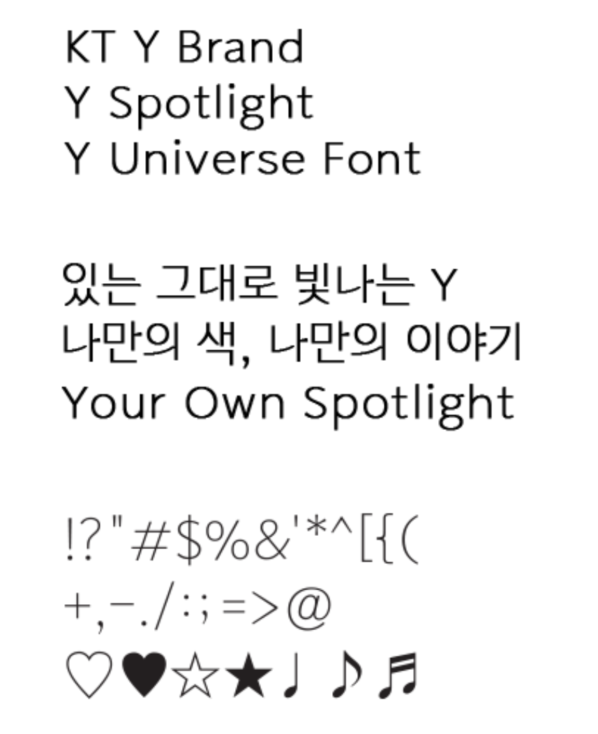 Y유니버스체R