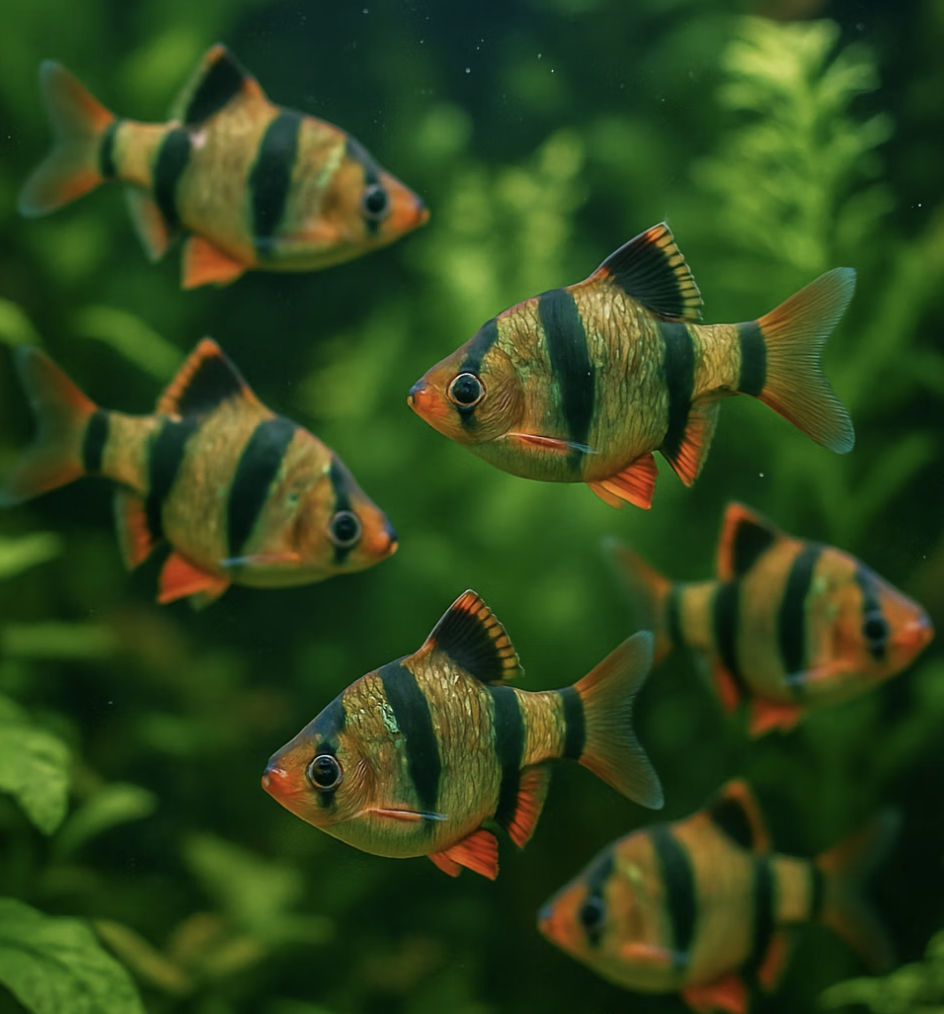 바브(Barb), 활기 넘치는 어항의 감초