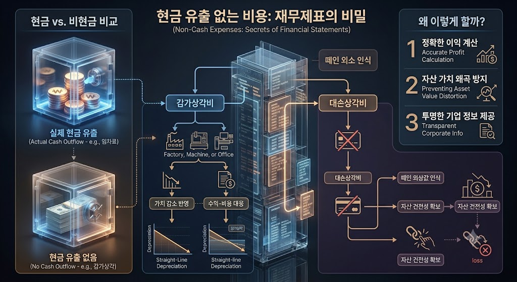 재무제표 초보자가 먼저 볼 5가지, 매출·이익·현금흐름·감가상각·대손까지 쉽게 이해하기