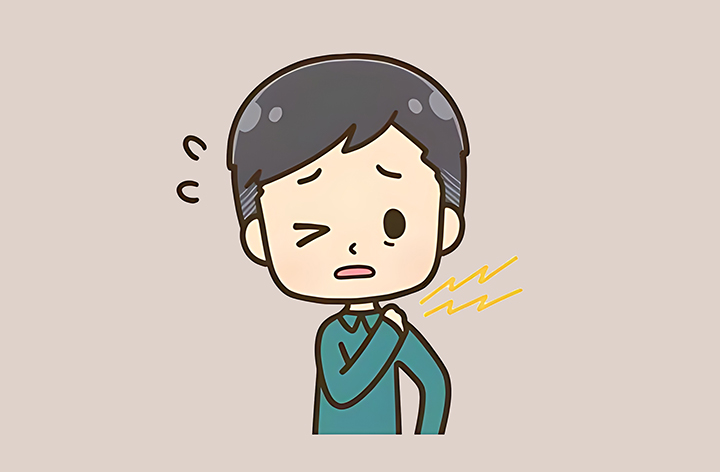 어깨-경직되는-남성