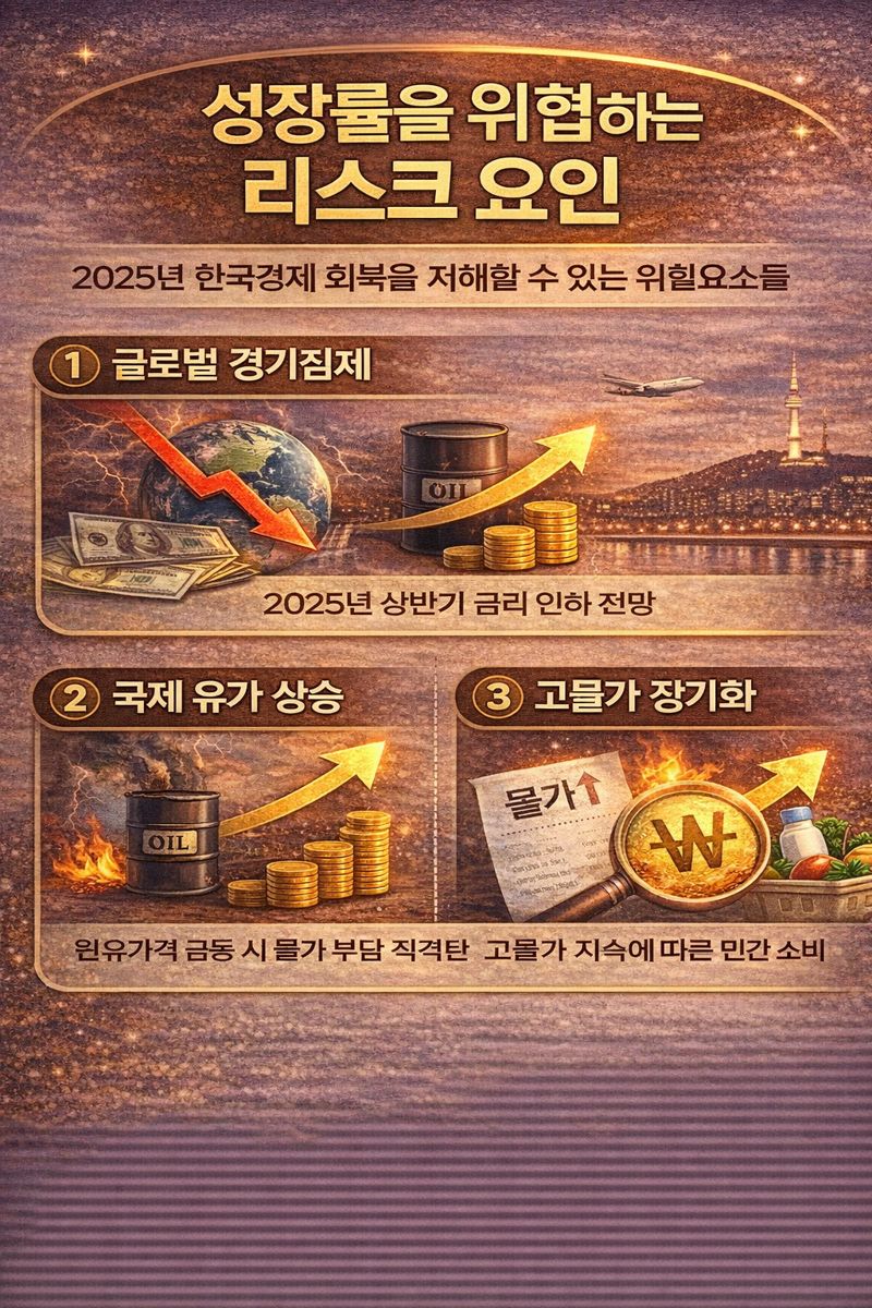 성장률을 위협하는 리스크 요인