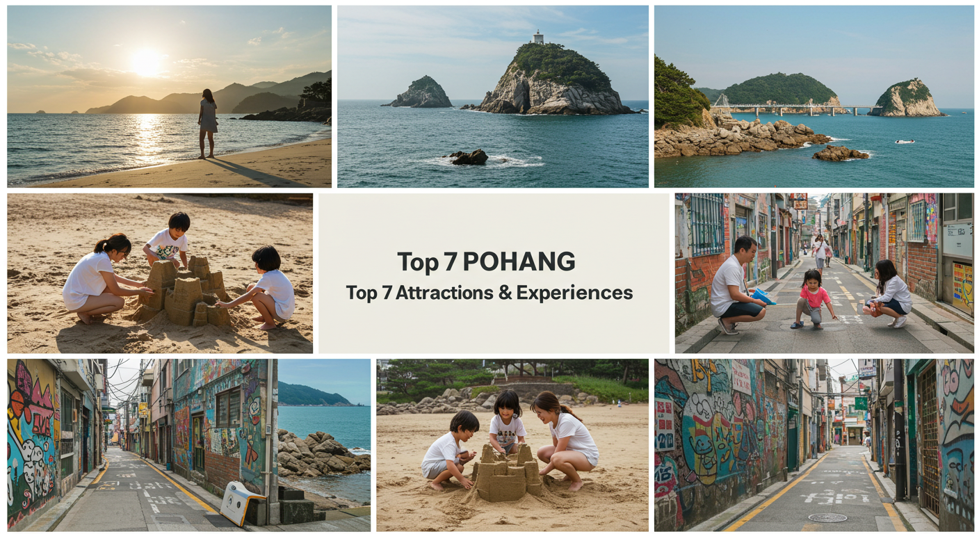 🌊 포항 가족 여행, 모두가 즐거운 명소 & 체험 BEST 7!