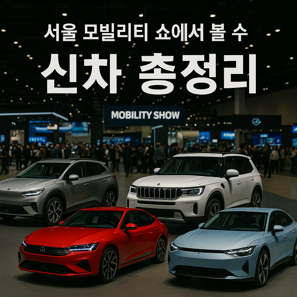 서울 모빌리티 쇼에서 볼 수 있는 신차 총정리
