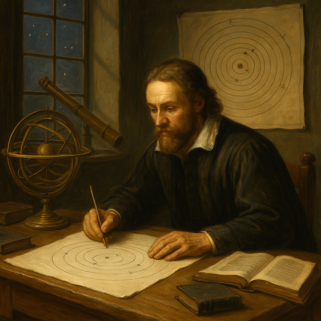 우주를 이해하는 핵심 이론들: 케플러의 행성운동 법칙 (1609년)