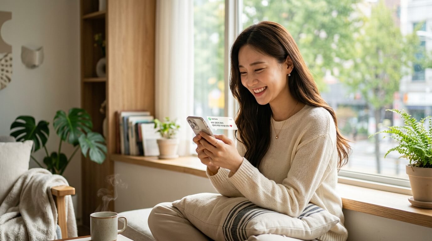 최대 연 4.5% 우대금리와 청약 혜택을 확인하며 내 집 마련의 꿈을 키우는 모습