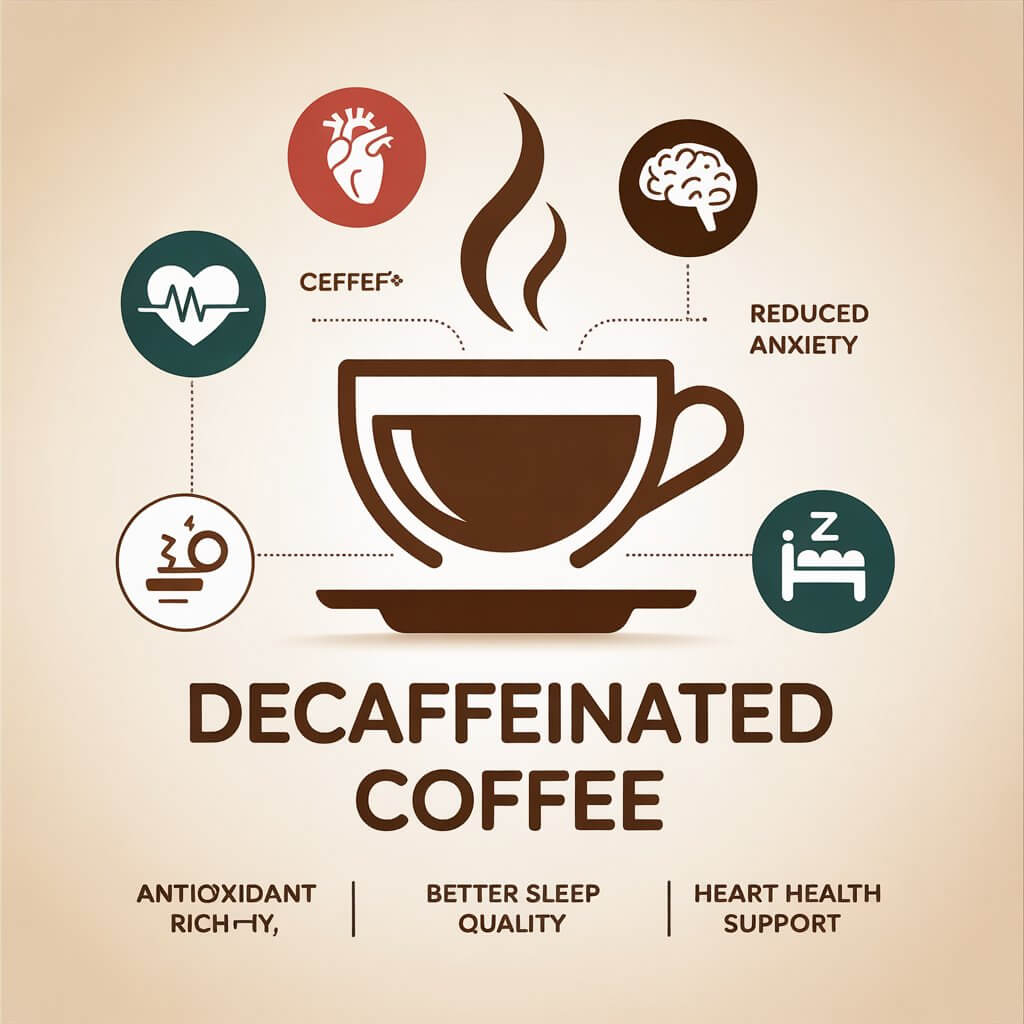 40대 몸에 디카페인 커피는 카페인 제로인가?(진짜 차이와 안전성)