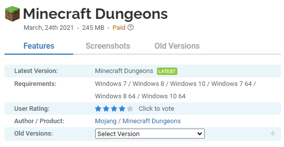Minecraft-Dungeons