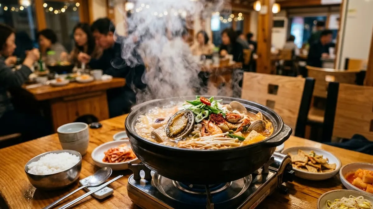 해물된장찌개