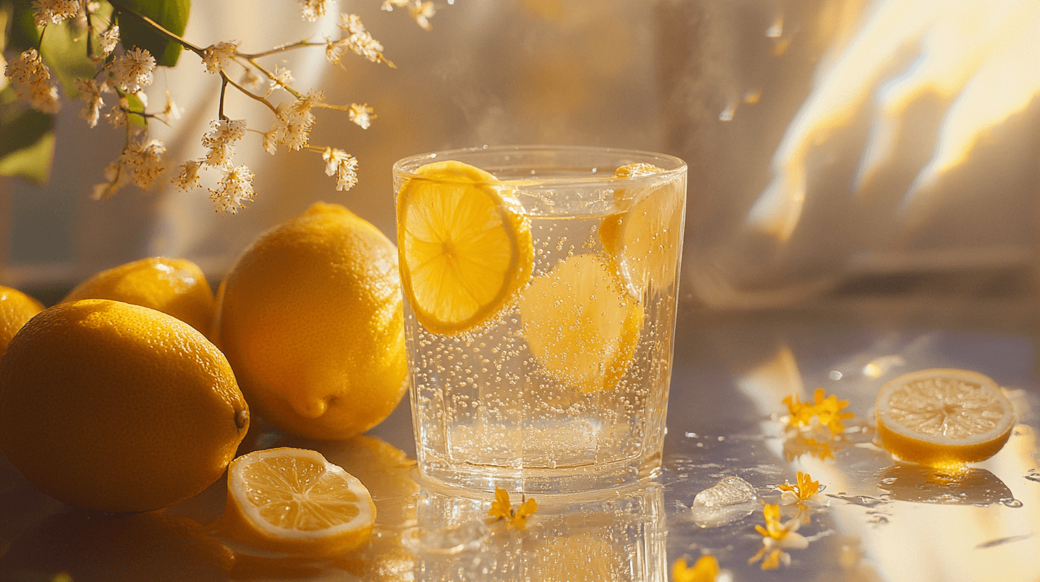 레몬-워터-피부-톤-개선