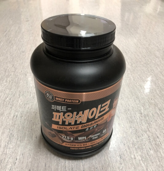 칼로바이 퍼펙트 파워쉐이크 아이솔레이트 초코맛