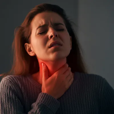 인후염과 후두염은 어디에 염증이 생길까?5