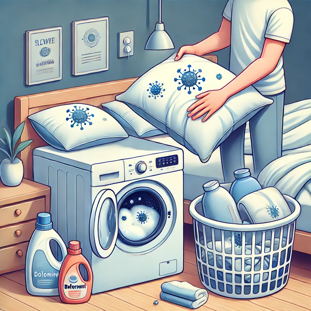 베개의 위생 관리