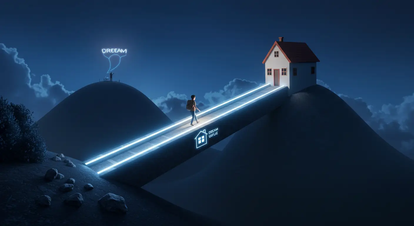 정부 지원 대출인 보금자리론을 통해 내 집 마련의 꿈을 이루는 청년