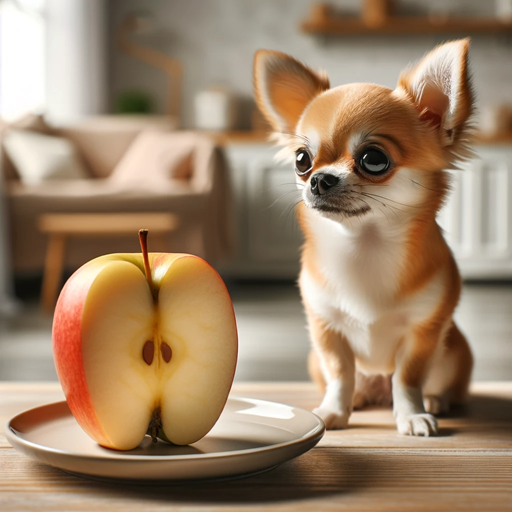 치와와보다 큰 사과