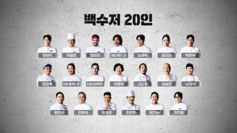 흑백요리사 우승자