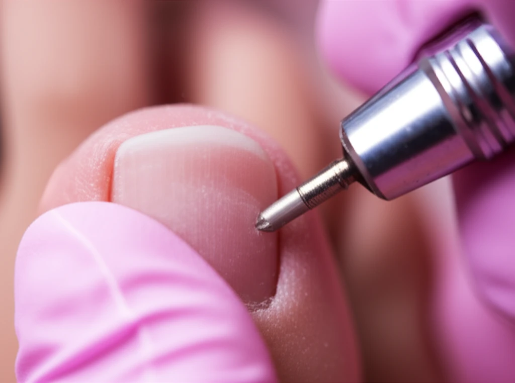 문제성 발톱, 드릴로 해결? 안전 수