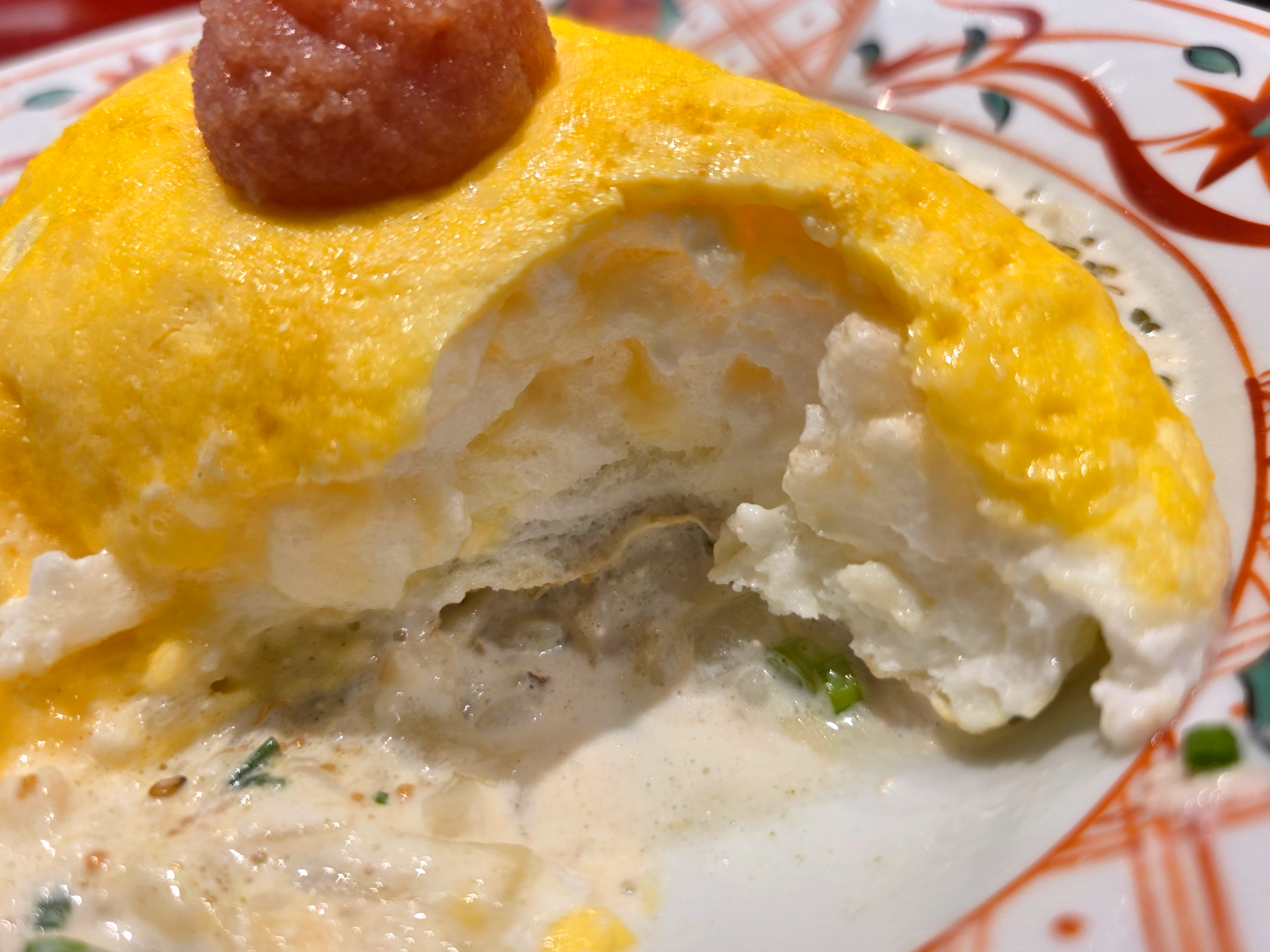 요멘야고에몬수플레오믈렛멘타이리조또