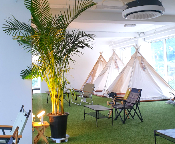 카페 라온층 1층 전경