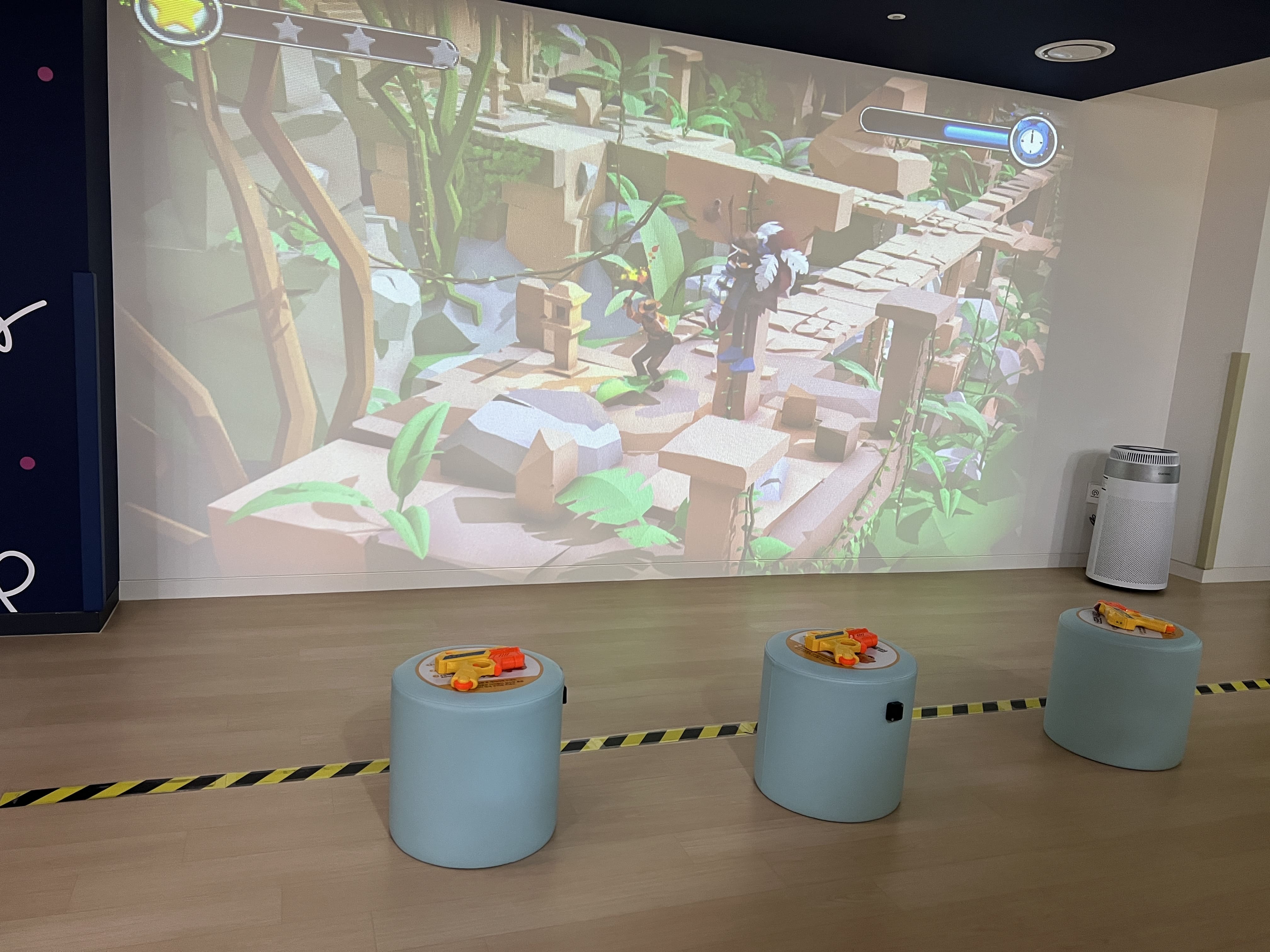 서울형 키즈카페 실내사진 게임화면