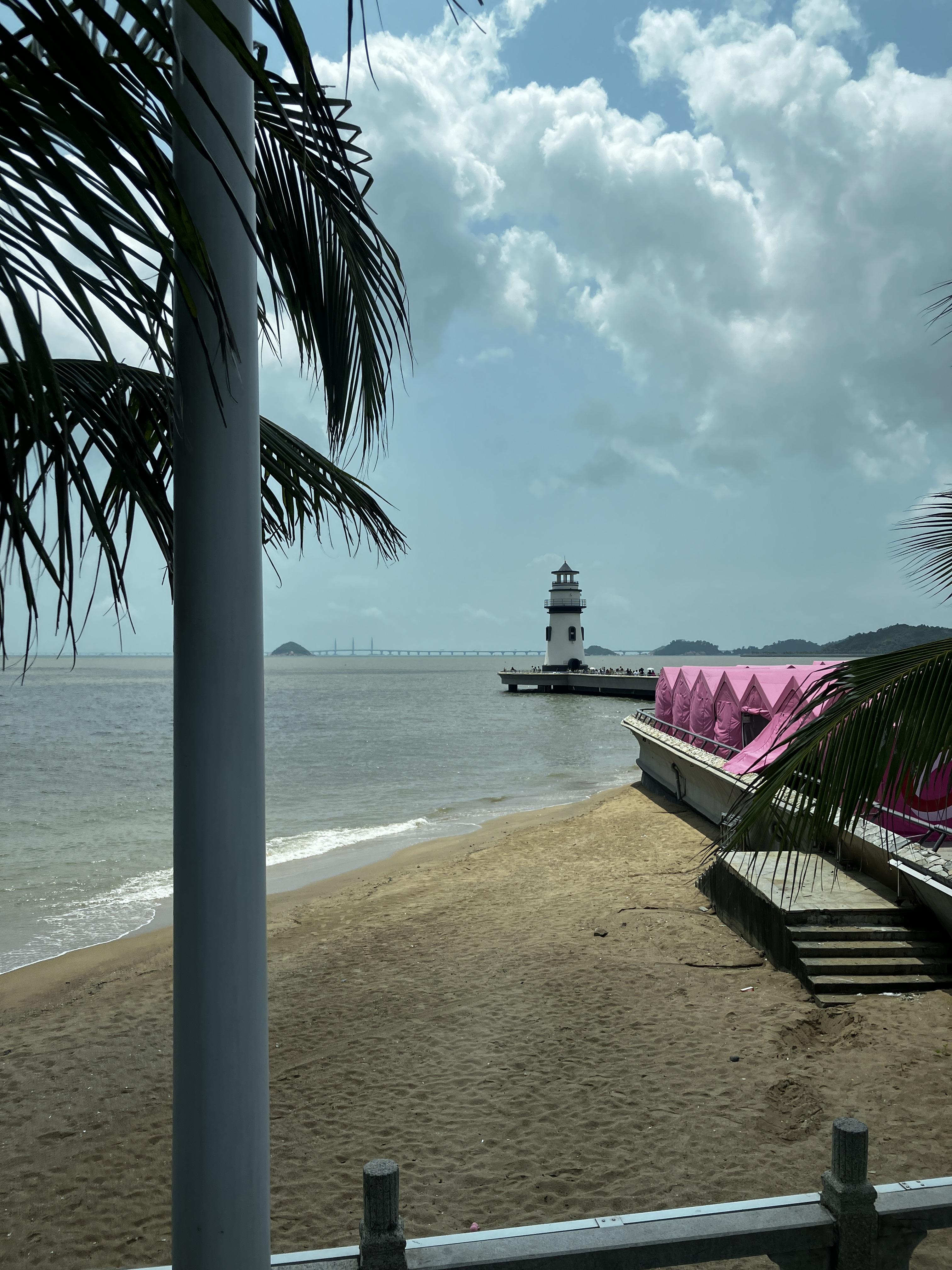 주하이 등대 해변