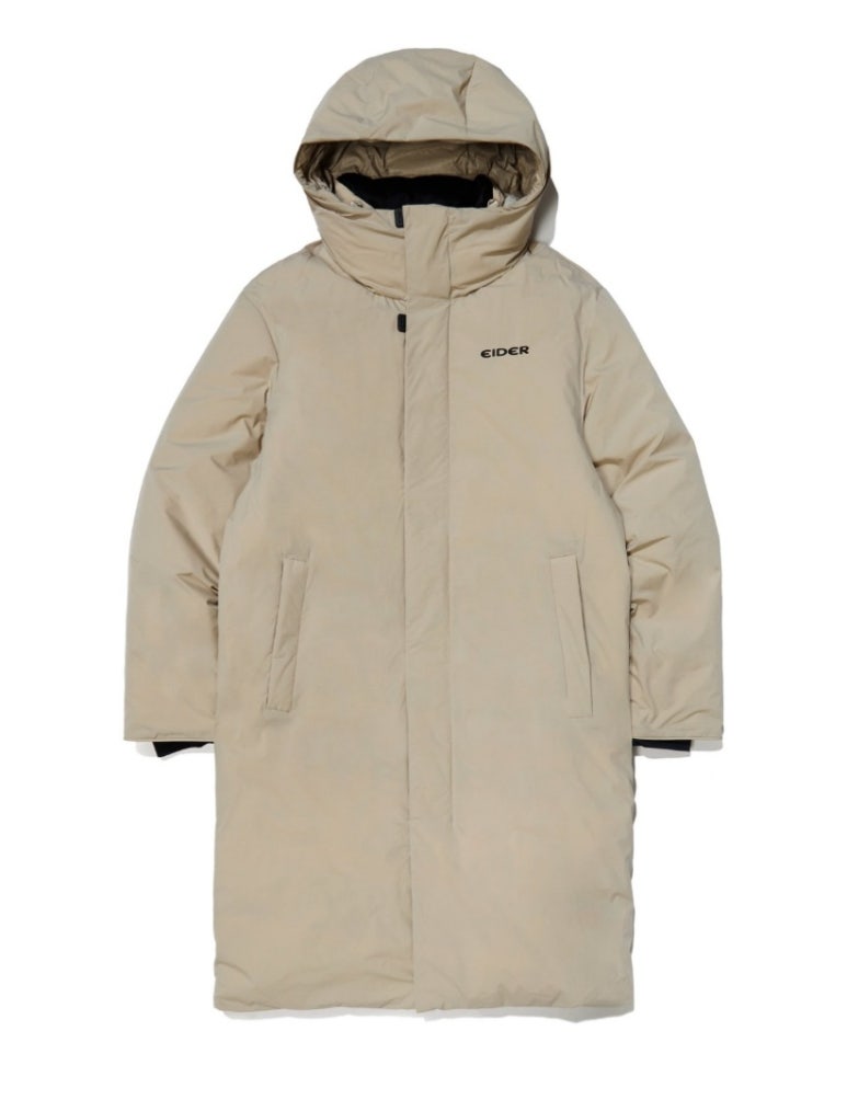 아이더 롱패딩 베이지