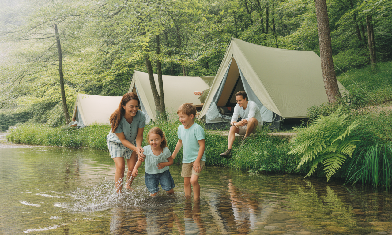 가족과 함께하는 계곡 캠핑 명소 TOP 5