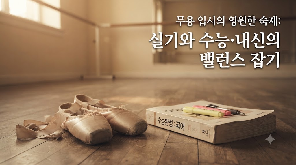 무용 입시의 영원한 난제: 실기와 수능&middot;내신의 완벽한 밸런스 유지하는 법