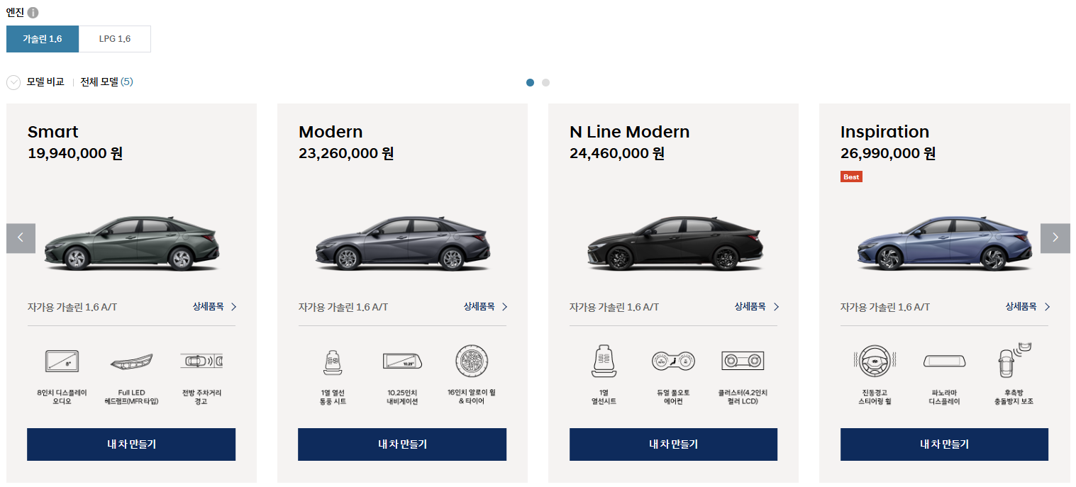아반떼