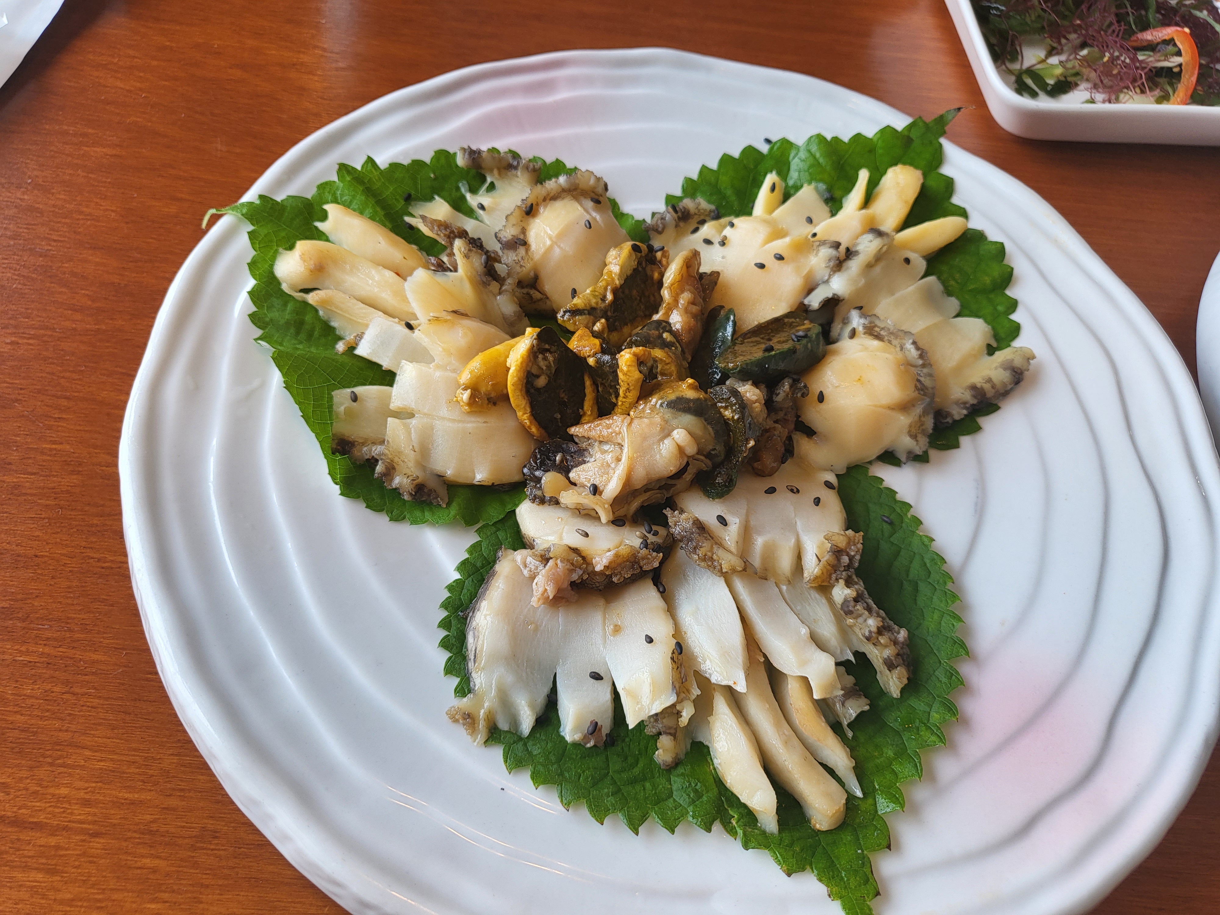 남해 해사랑전복마을 전복구이