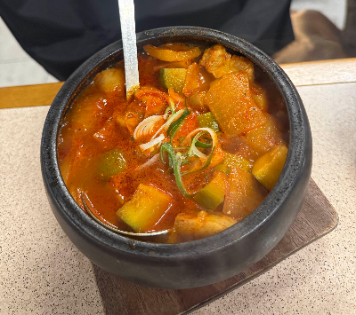 시골 고추장찌개