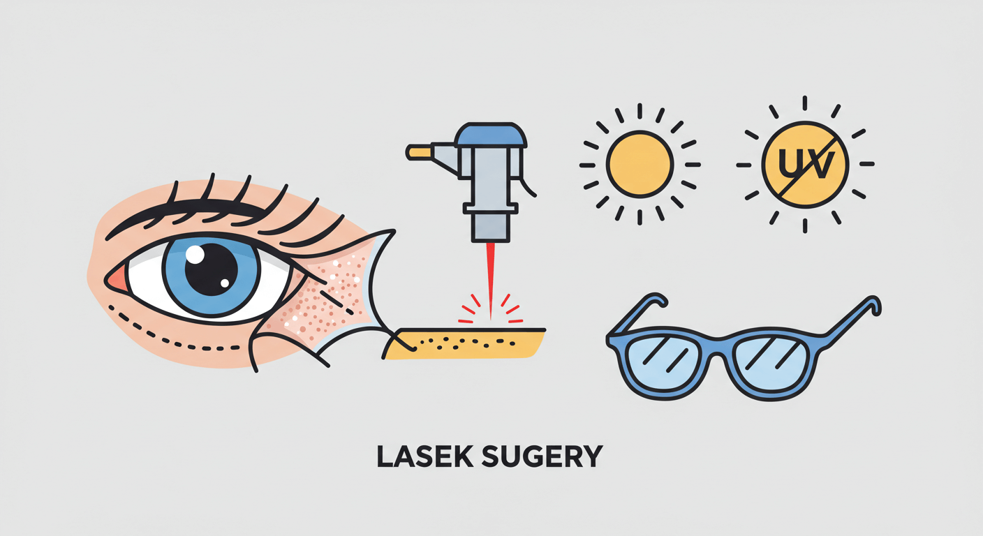 "라섹 수술의 특징과 라식과의 차이점"에 대한 이미지입니다.