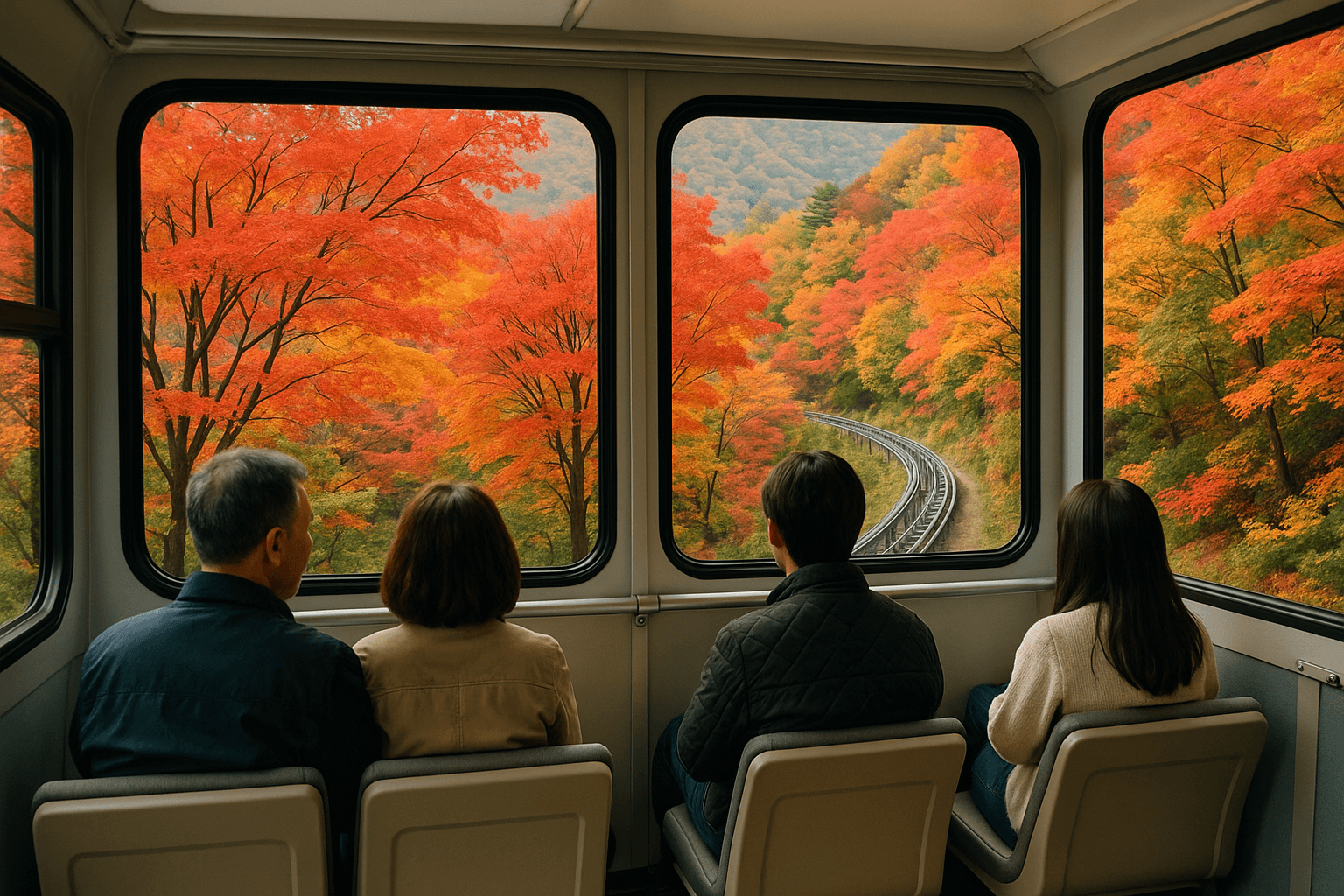 화담숲 모노레일 탑승 추천