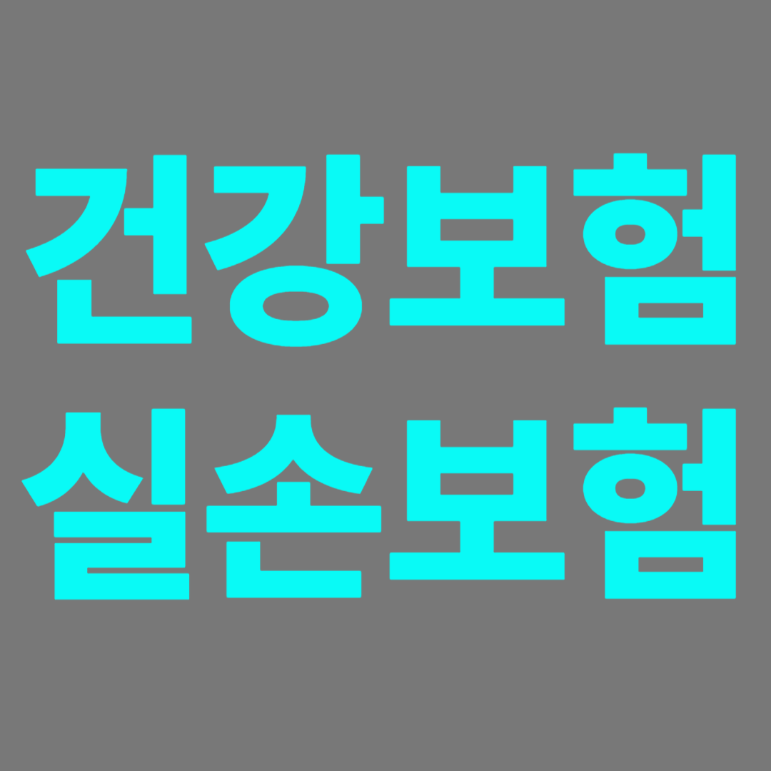 중장년의 점검이 필요한 건강보험과 실손보험