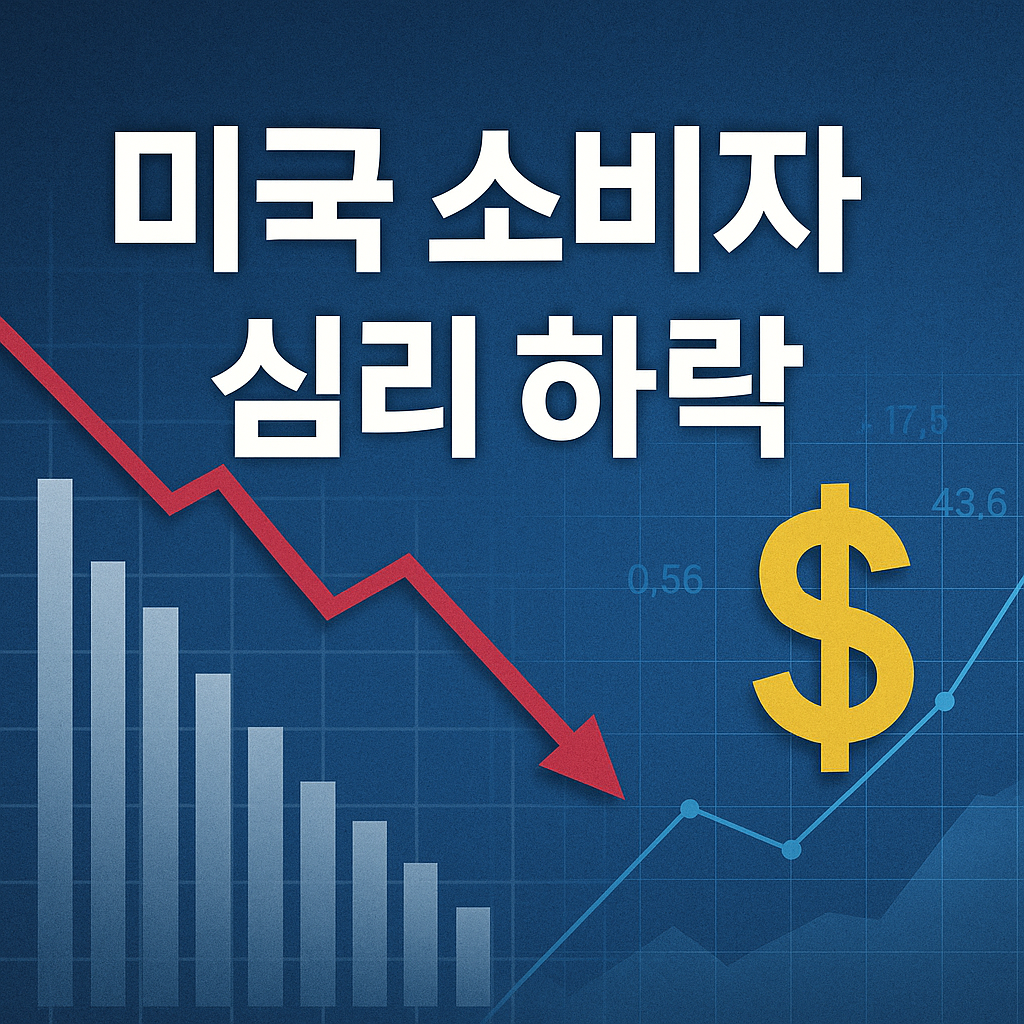 미국 소비자 심리 하락? 오늘 경제 이슈 한눈에 정리해드립니다