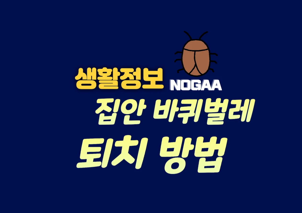 바퀴벌레 퇴치방법: 효과적인 방법 및 퇴치약을 사용하자