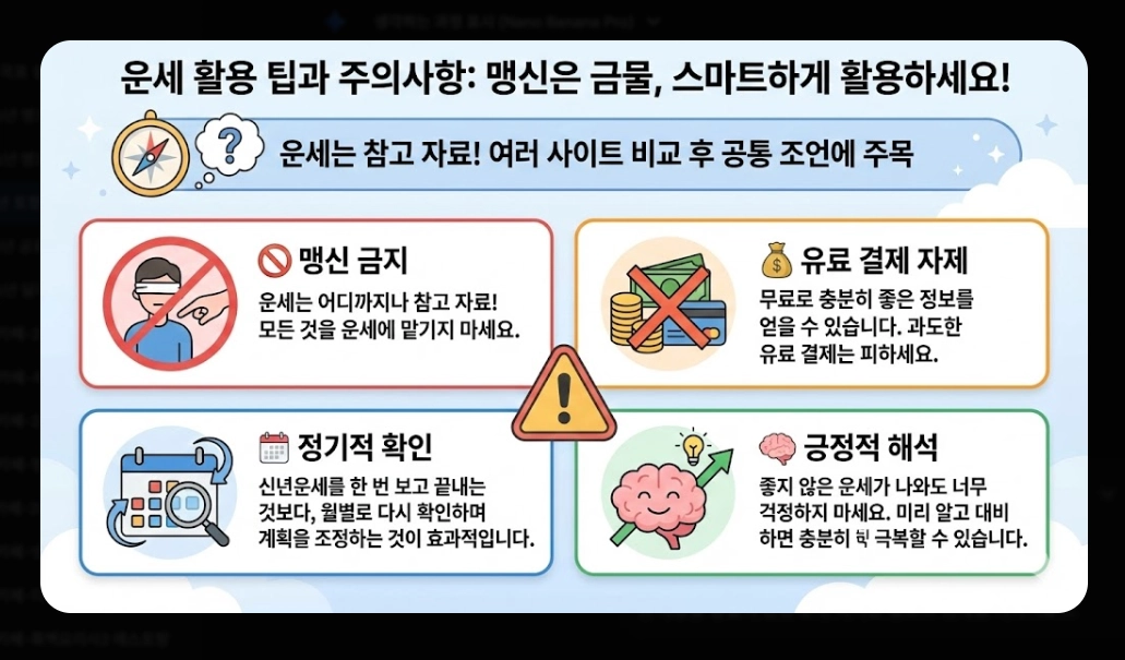 병오년 토정비결 무료 운세 보는곳 BEST 8
