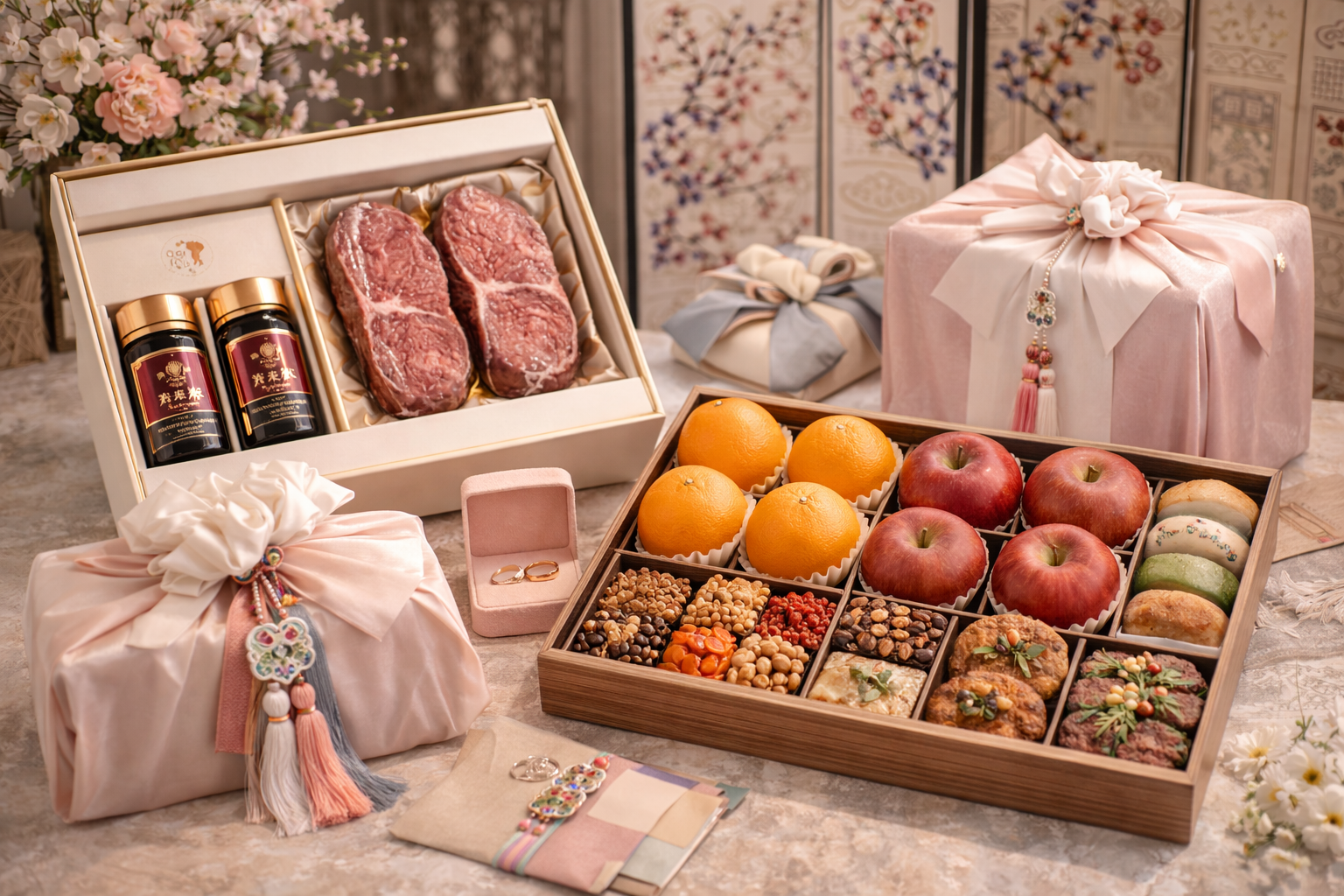 결혼 전 명절 선물