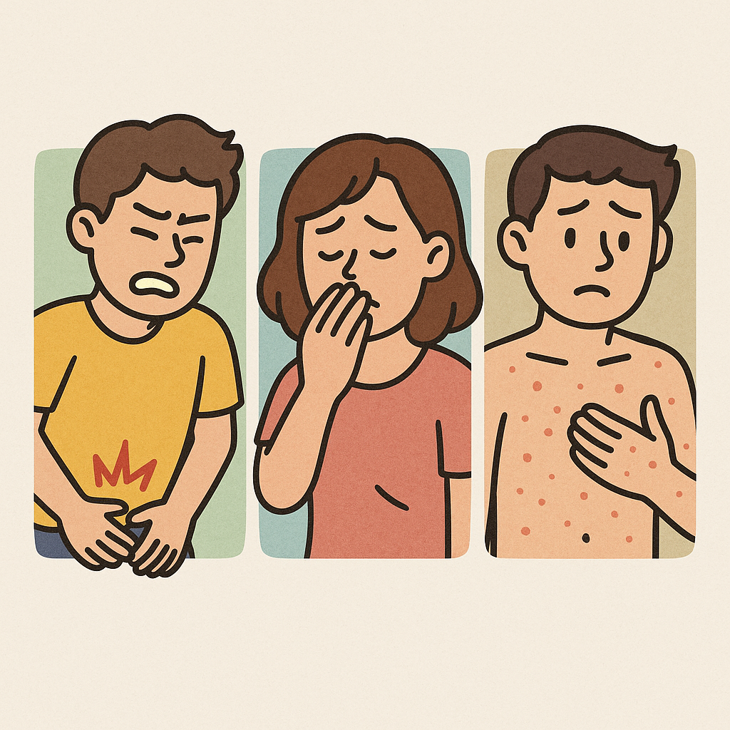 성병 증상 이미지