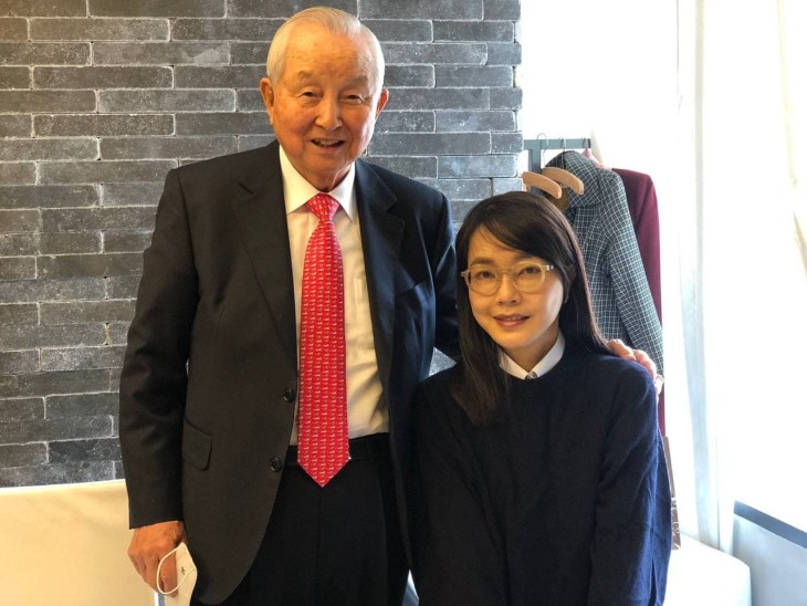 &lt;출처 : 국민의힘&gt; 22년 국민의힘 윤석열 대선 후보 부인 김건희씨와 김장환 목사