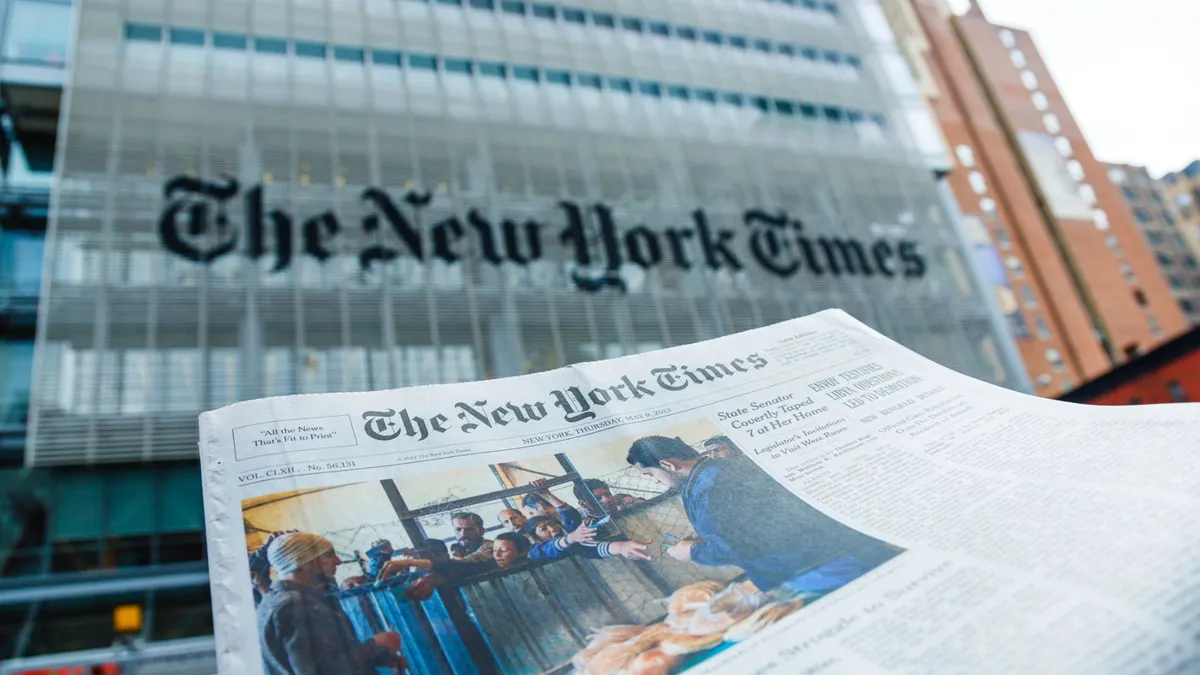 뉴욕 타임즈, OpenAI, 마이크로소프트 AI로 콘텐츠 무단 사용 소송 제기 New York Times sues OpenAI And Microsoft over AI copying its content