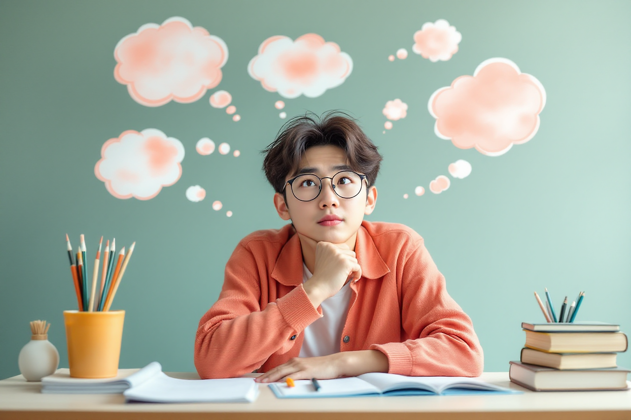 집중력이 부족한 학생