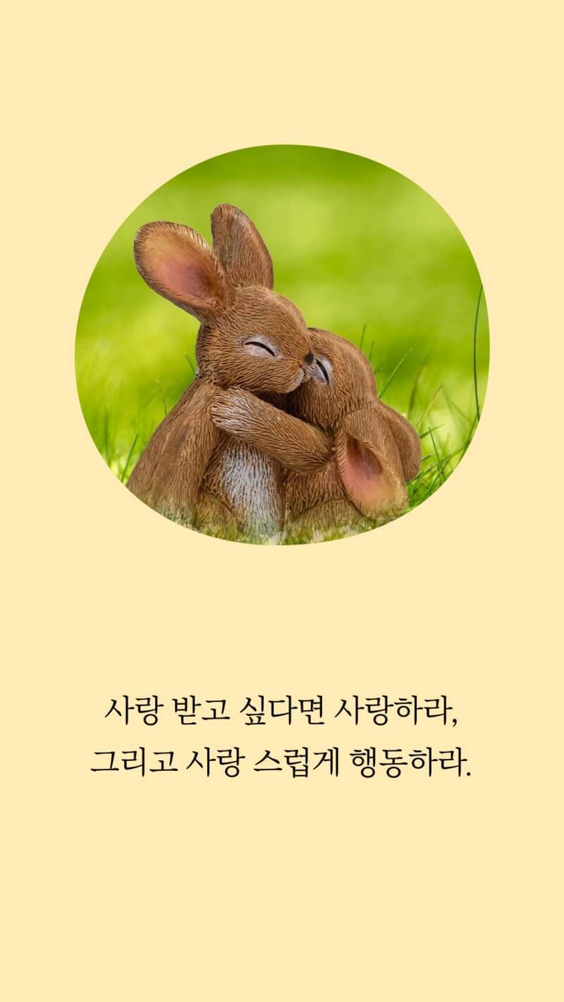 아침 안부 인사용 짧은 명언 이미지