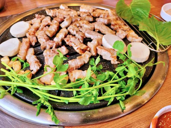 생방송 오늘저녁 김포 미나리삼겹살 맛집