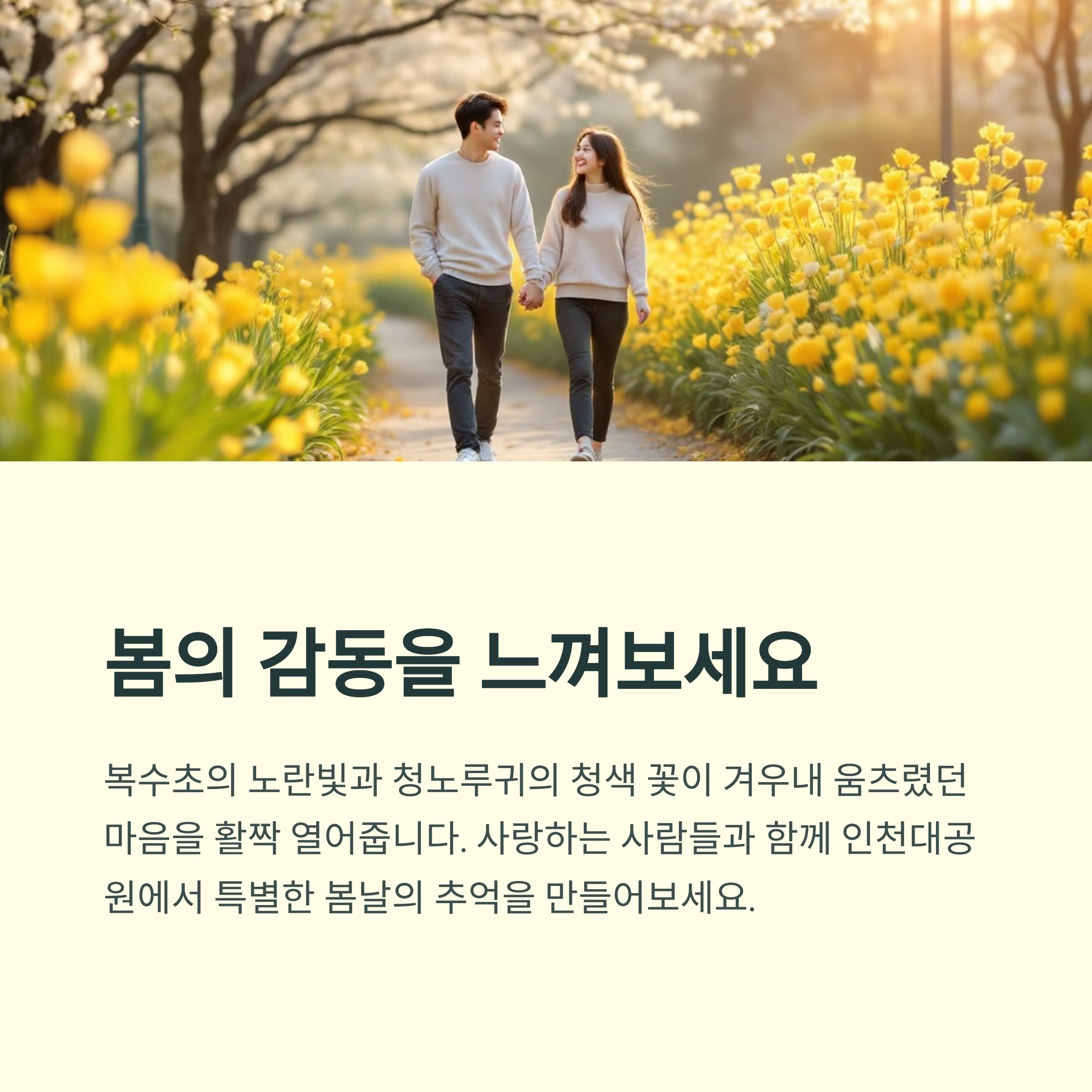 인천대공원 봄나들이