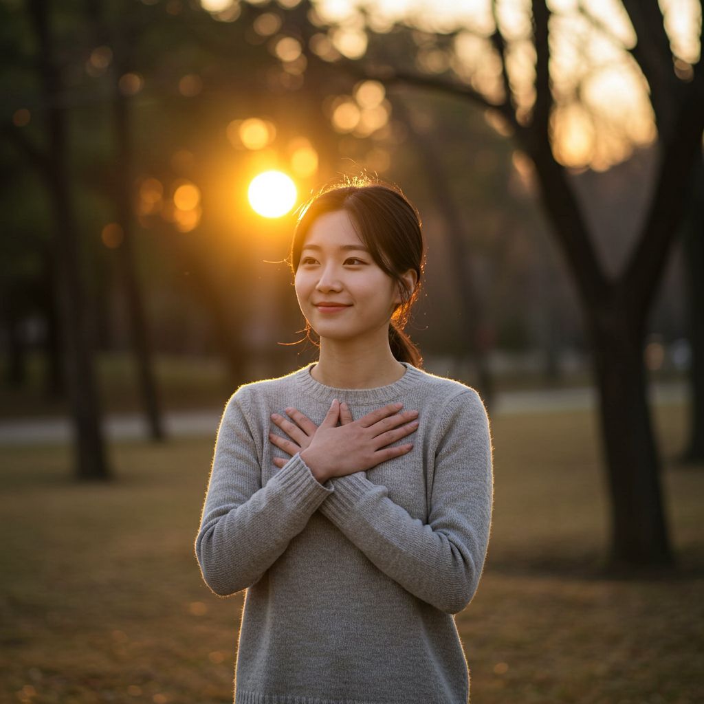 감정 회복과 힐링의 표현