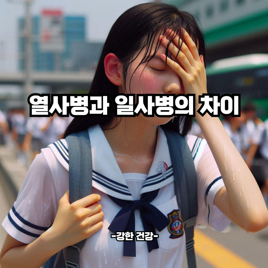 열사병과 일사병의 차이
