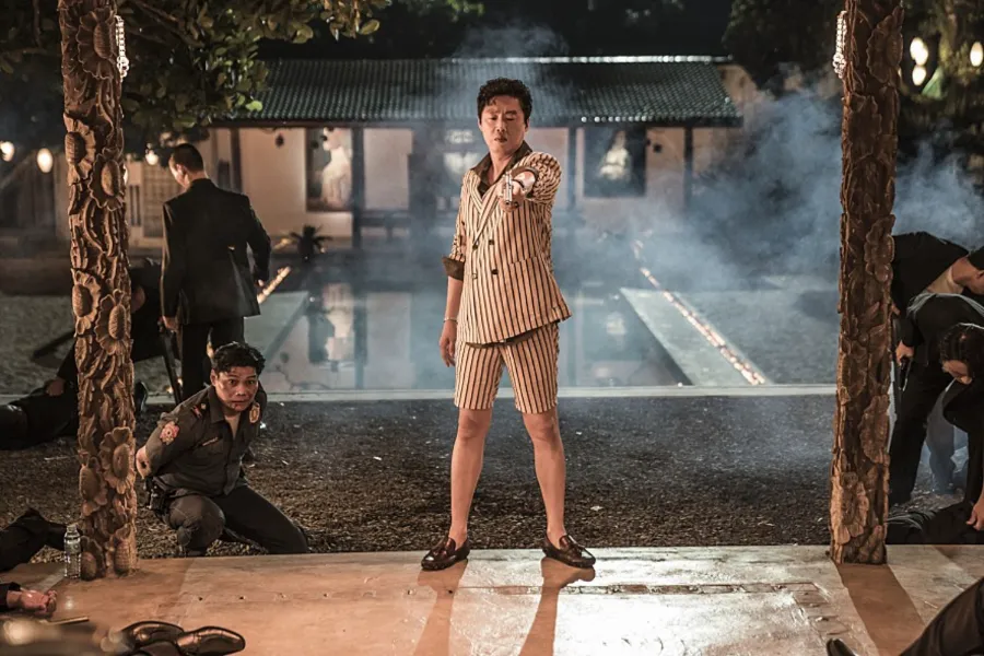 영화 국제수사의 빌런 패트릭(김희원)